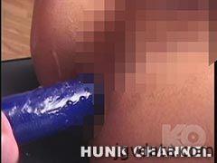 【HUNTER】手拘束された短髪スジ筋が2人に掘られまくる!生掘り＆口射!! 虐待捆绑-第6张